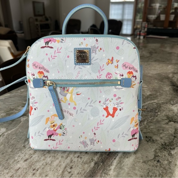 Disney Dooney & Bourke Reigning Rabbits Backpack Purse Pooh Wonderland 2023 NEW - Picture 3 of 8